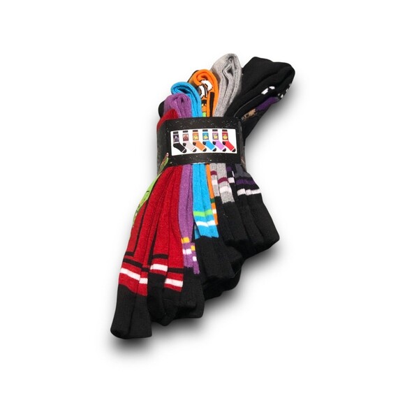 Nickelodeon Teenage Mutant Ninja Turtles Men's Crew Socks - (6 Pairs) - Picture 3 of 4